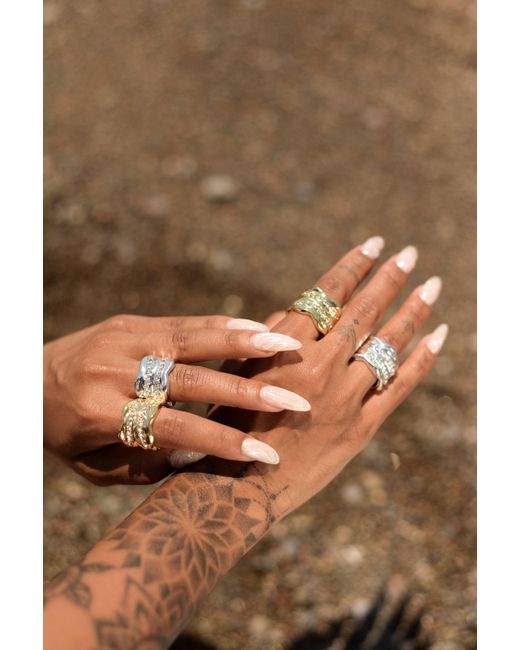 DRAE COLLECTION White Bara Ring