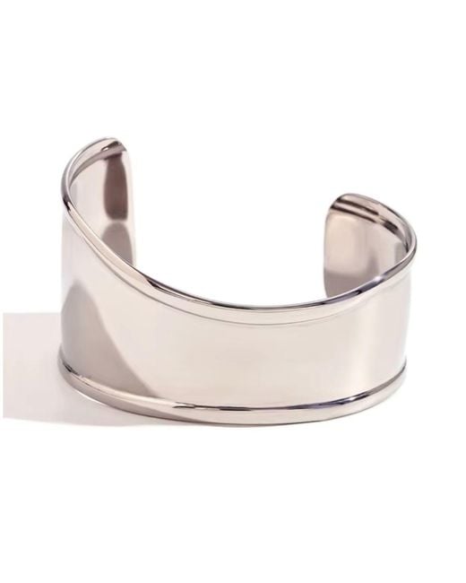 Olivia Le Gray Abstract Statement Cuff Bracelet