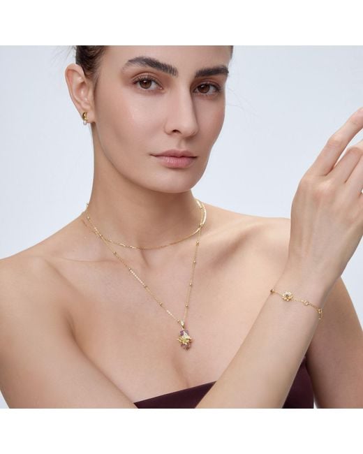 Freqnc Atelier Metallic Twin Butterfly Charm