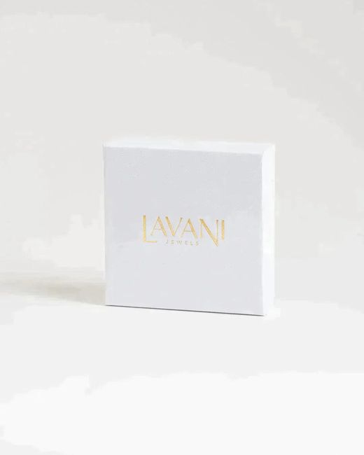 Lavani Jewels Blue Pazu Chain Earrings