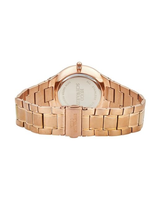 Bermuda Watch Company Metallic Hugo Schwarze Kahlo Bracelet Watch for men