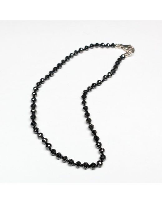 Rahul's Jewels Black 7.5 Genuine Diamond Strand Bracelet