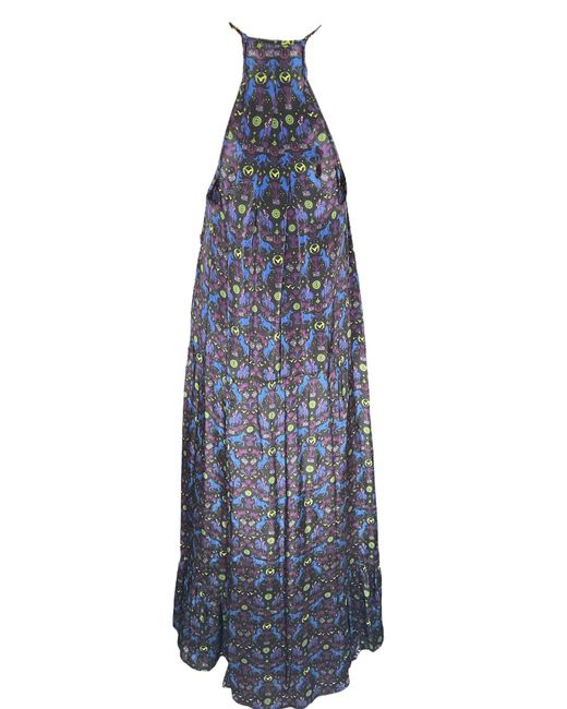 Any Old Iron Blue Soft Mini Rider Adjustable Dress