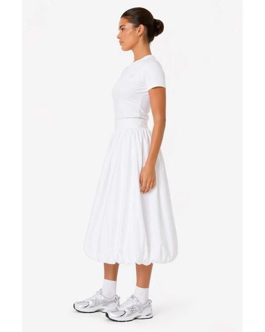 House of Kind White The Spreading Sunshine Skirt- Balloon Skirt