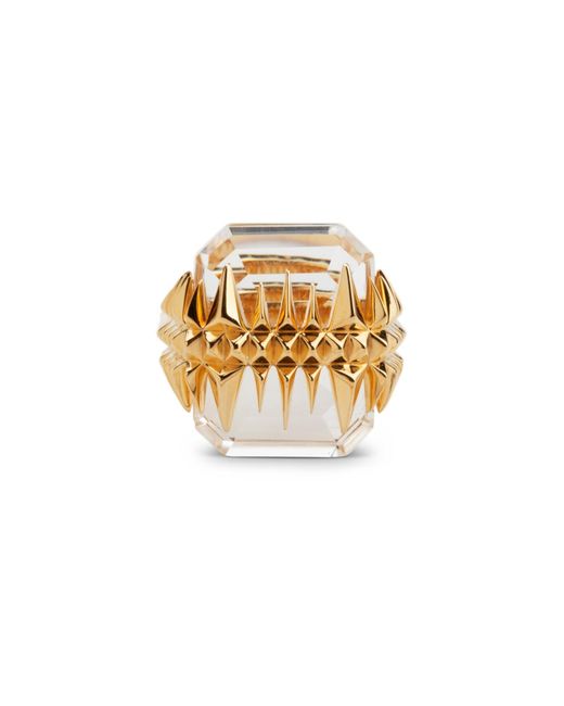 Kasun Metallic Sea Glacier Ring Topaz