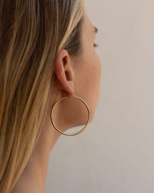 Öugie Metallic The Large Basic Hoops