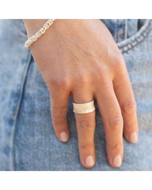 FV Jewellery Metallic Bijoux Frost Ring