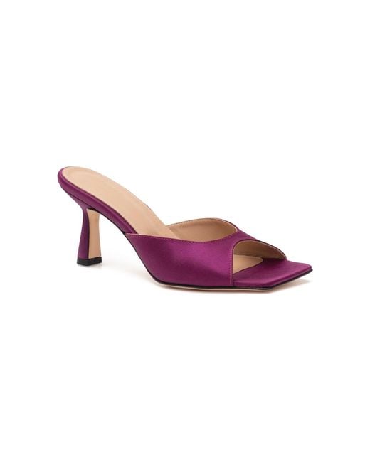 Miyana Berlin Purple Leva Mules