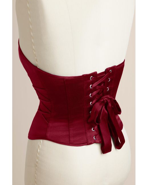 Scarlett Gasque Red Cindy Corset