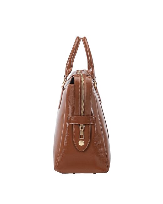 Mkf Collection - J'omor Brown Yareli Tote Bag With Mini Bag- 2-Piece Set
