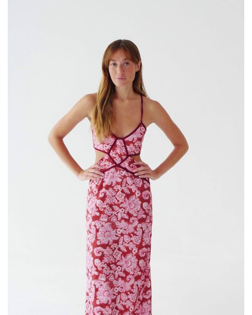 Mind Traveler Purple Ona Dress