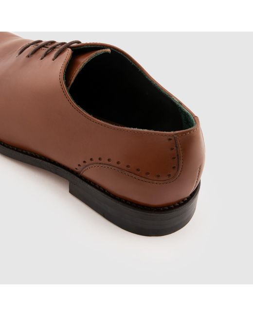 Mariano Shoes Brown Cobre Lace-Up Cognac