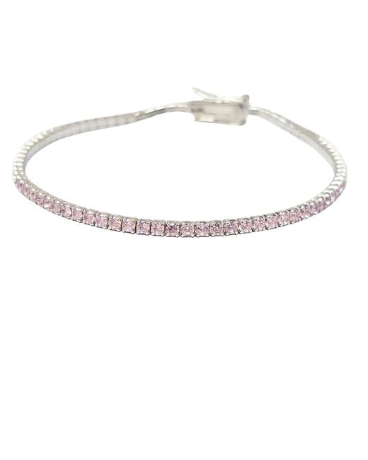 Harfi White Tourmaline Gemstone Tennis Bracelet