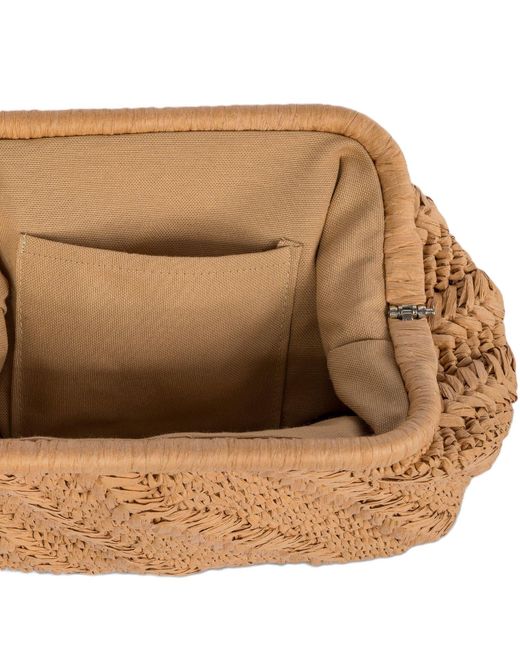 Springmoonatelier Brown Abudance Bag Raffia Light