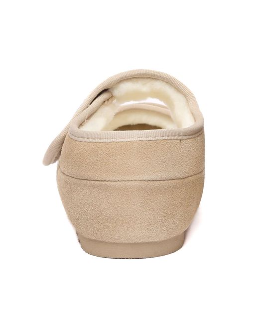 EverAu Australia White Neutrals Adjustable Strap Slippers