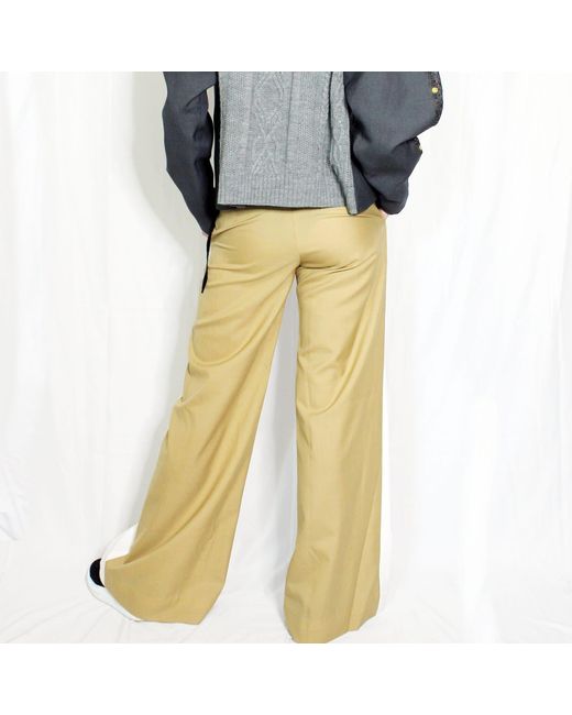 Boutique Kaotique White Double Coloured Pants