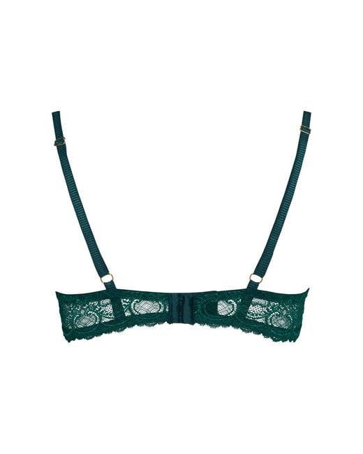 BonBon Lingerie Green Temptress Ouvert Bra