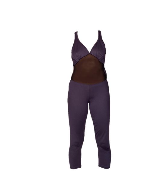 Brasini Swimwear Purple Naomi Bodysuit/Jumpsuit