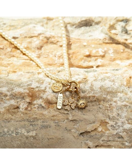 Alexie of Athens Metallic Mom Tag Charm