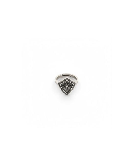 By Virgo Metallic Asterion Ring