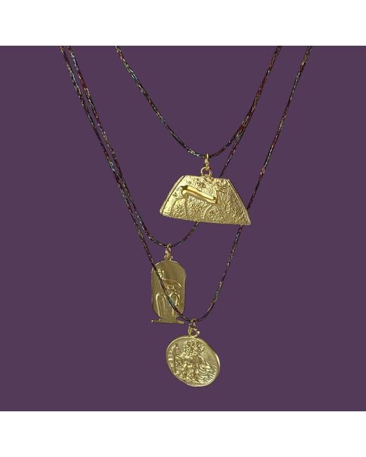 By Virgo Metallic Eros Necklace