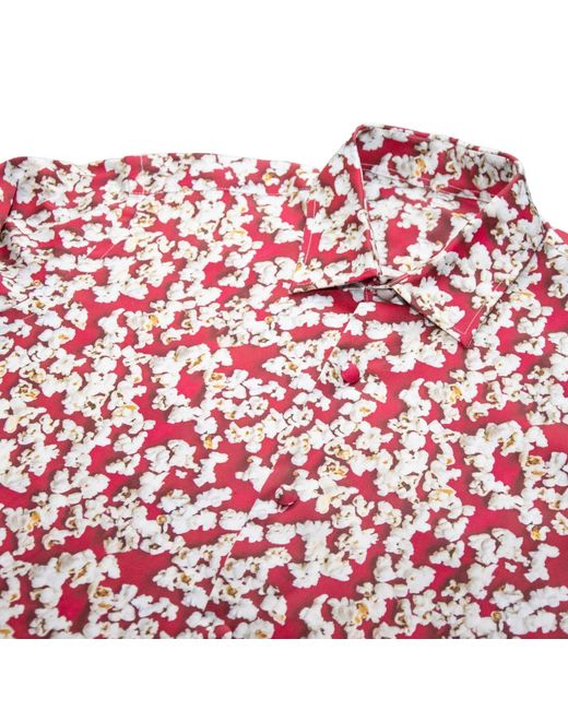 Absurde Red Popcorn Shirt for men