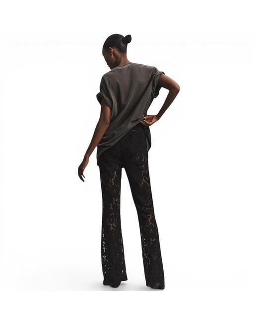 HIGH HEEL JUNGLE by KATHRYN EISMAN Black Jen Lace Pant