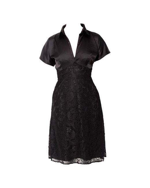 Maison Bogomil Black A Dress With A Touch Of The Last Century