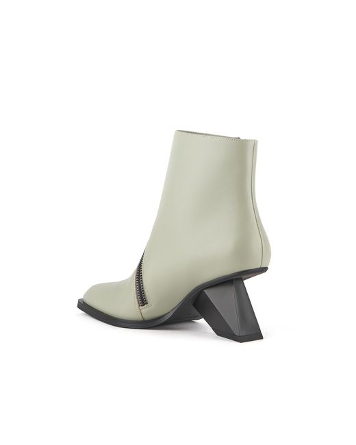 United Nude Green Rockit Zip Bootie