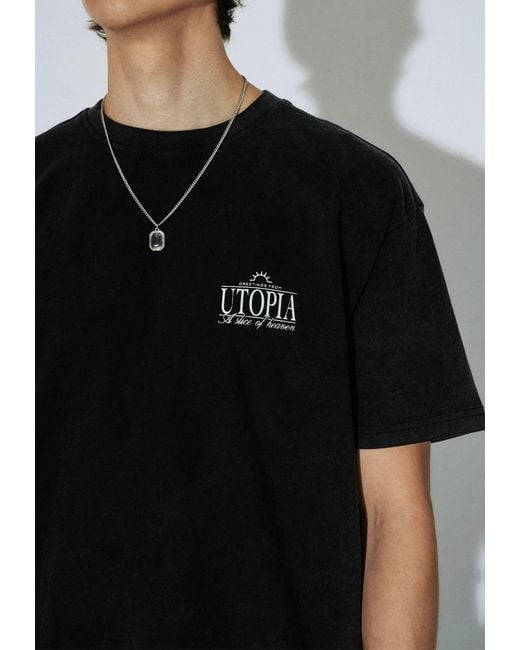 Dr. Denim Black Trooper Tee for men