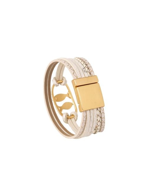 Saachi Metallic Coastal Multi Strand Bracelet