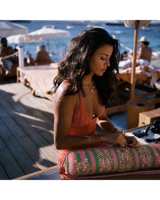 Conscious Yoga Collective Pink The Tibetan Tiger Yoga Bag