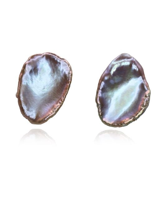 Marquise Swim Blue Earrings Stud
