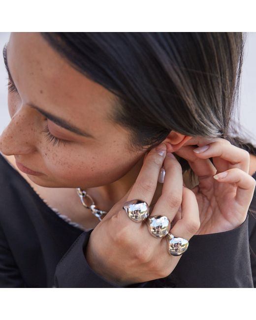 Biko Jewellery Metallic Amphora Ring