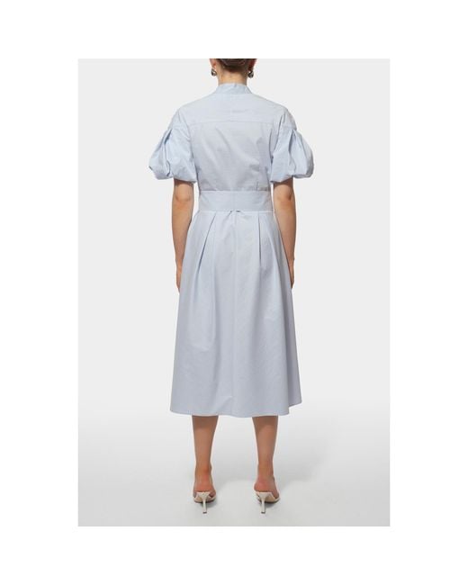 AGGI by HALEWSKI Blue Emily Light Midi Dress