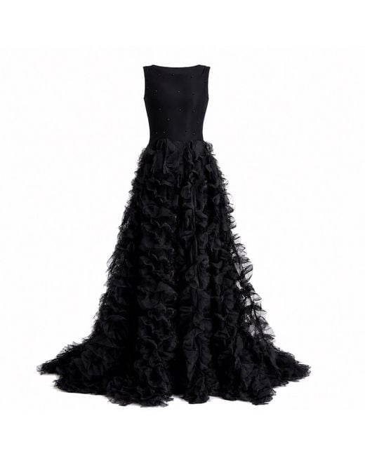 ROSIE BILLINGTON Black Julia Ball Gown