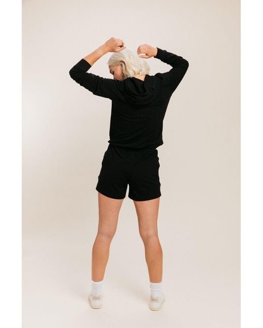 Ocio Leisurewear Black Classic Softcore Short