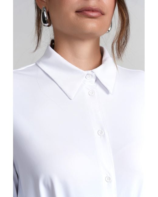 Luum White Theo Bodysuit