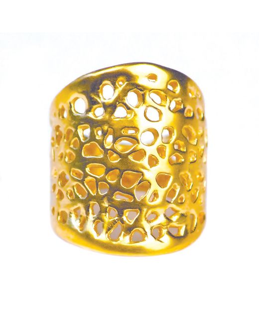 Lexi Jewelry Metallic Athena Sea Fan Ring