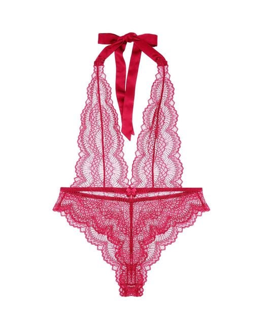 Journelle Pink Natalia Bodysuit Wisteria