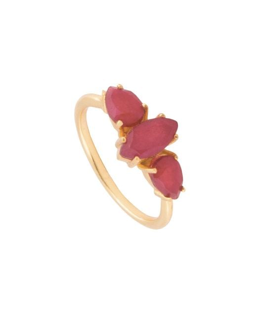 Lavani Jewels Multicolor Ruby Kasia Ring