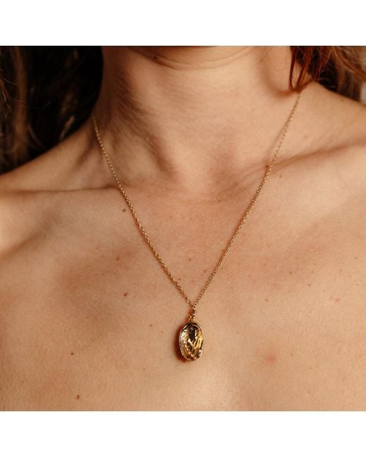 Zoe & Morgan Metallic Soul Paua Necklace