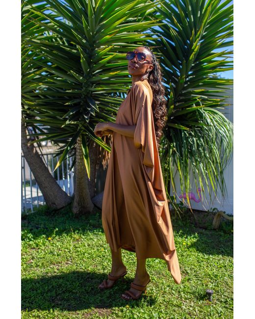Jennafer Grace Brown Honey Slink Caftan