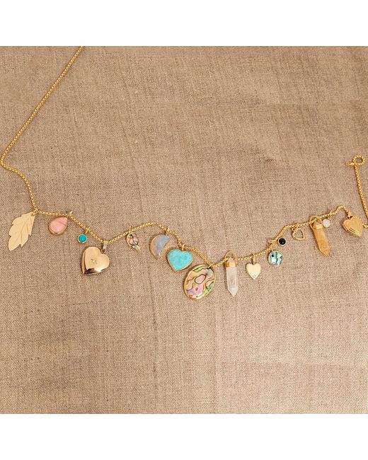 Maya Brenner Metallic Opal Dangle Charm
