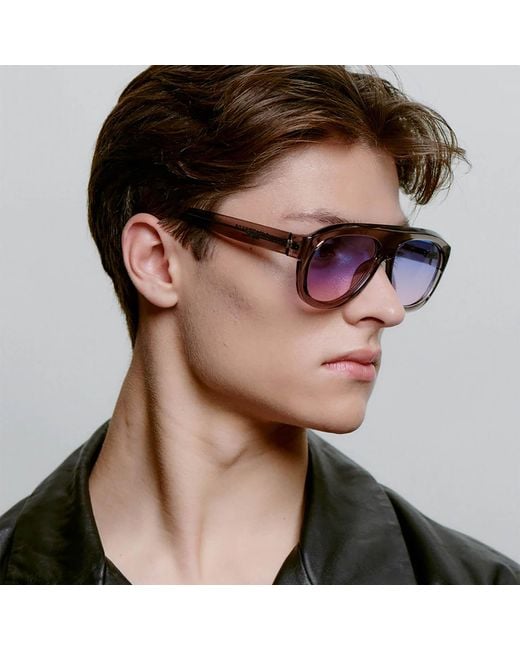 A.Kjærbede Blue Rio Sunglasses Transparent