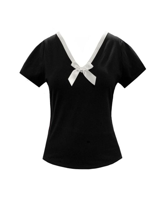 Frock Tales Black Tuamoto Top