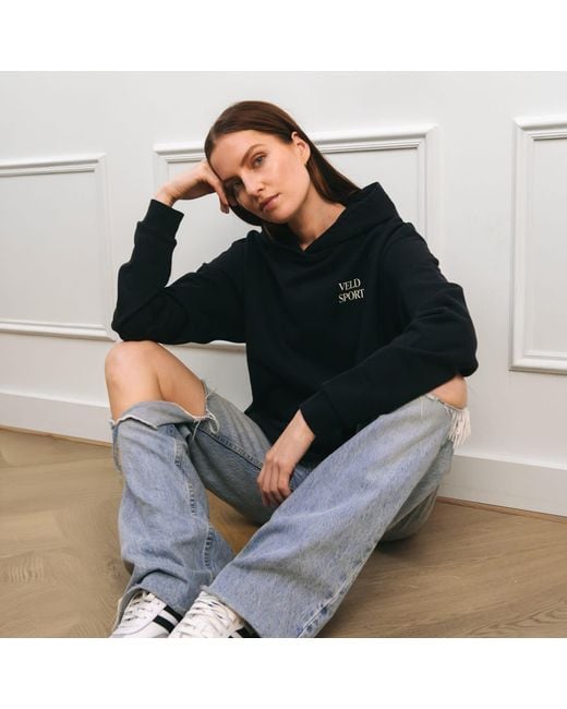 VLD Blue Jordaan Sport Ski Club Hoodie