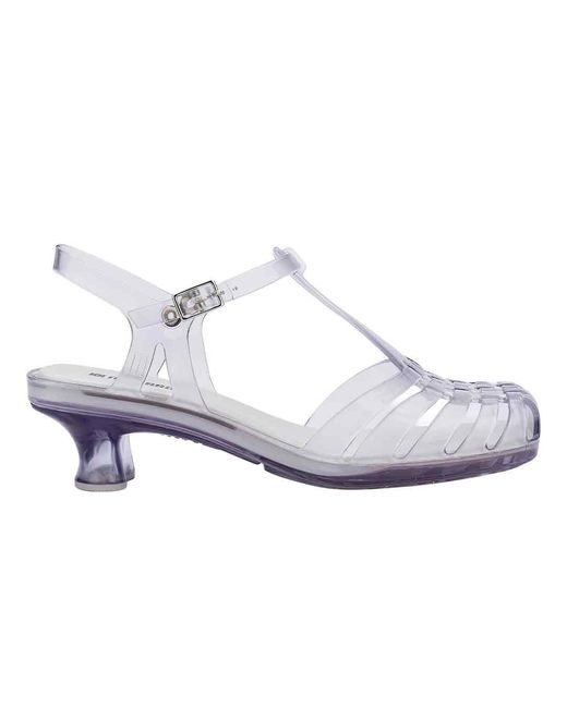 Melissa White Vixen Kitten Heel