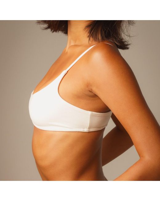 All Glory White The Bra