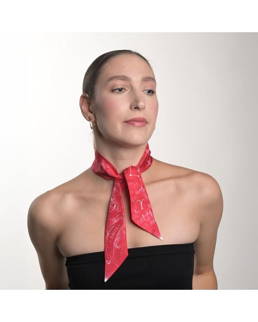 Silk&Soul Red Aries Zodiac Twilly